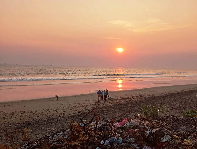 Pacific Ocean Sunset Corinto Nicaragua